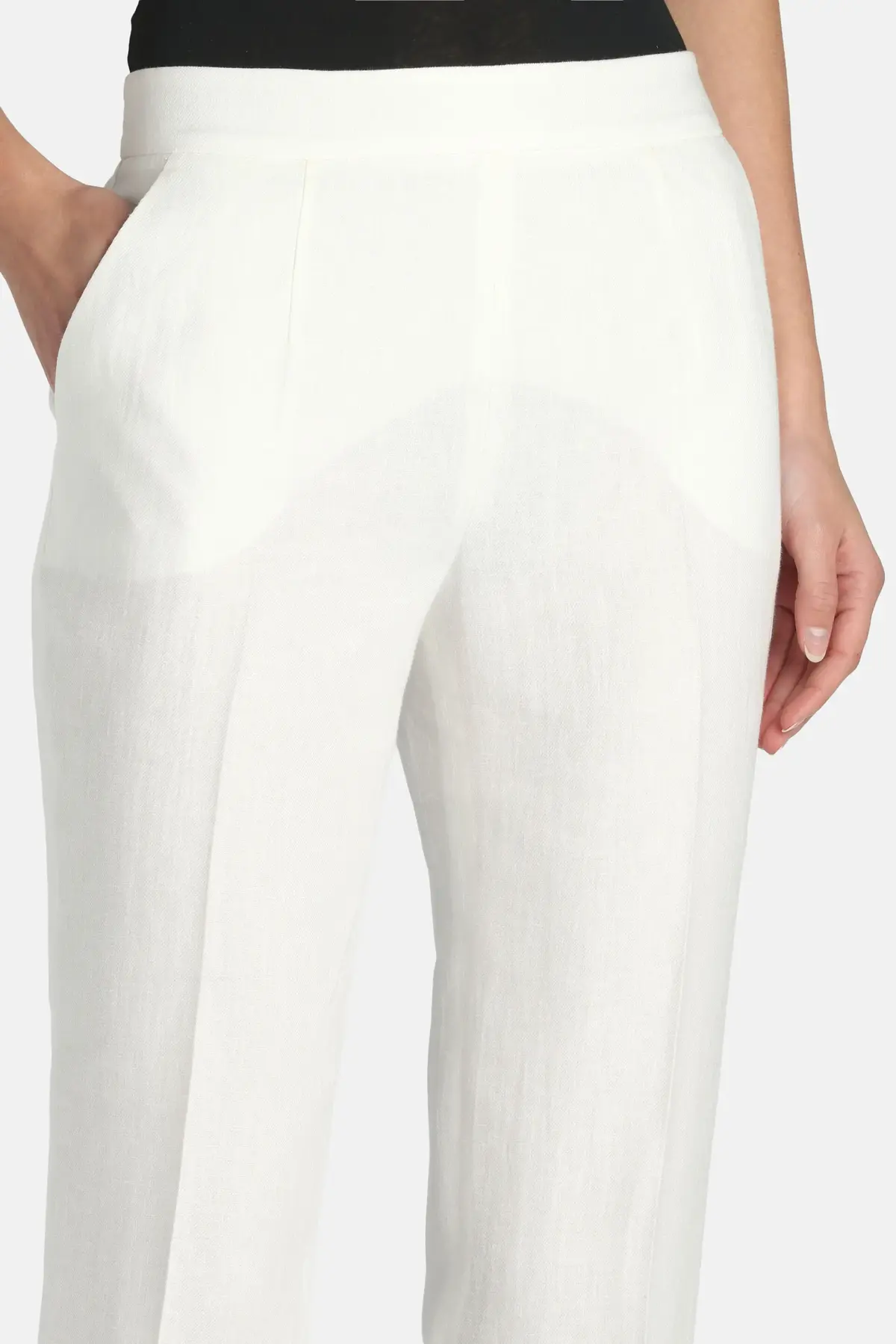 Luisa Spagnoli, Ammenda   Linen regular pants 0