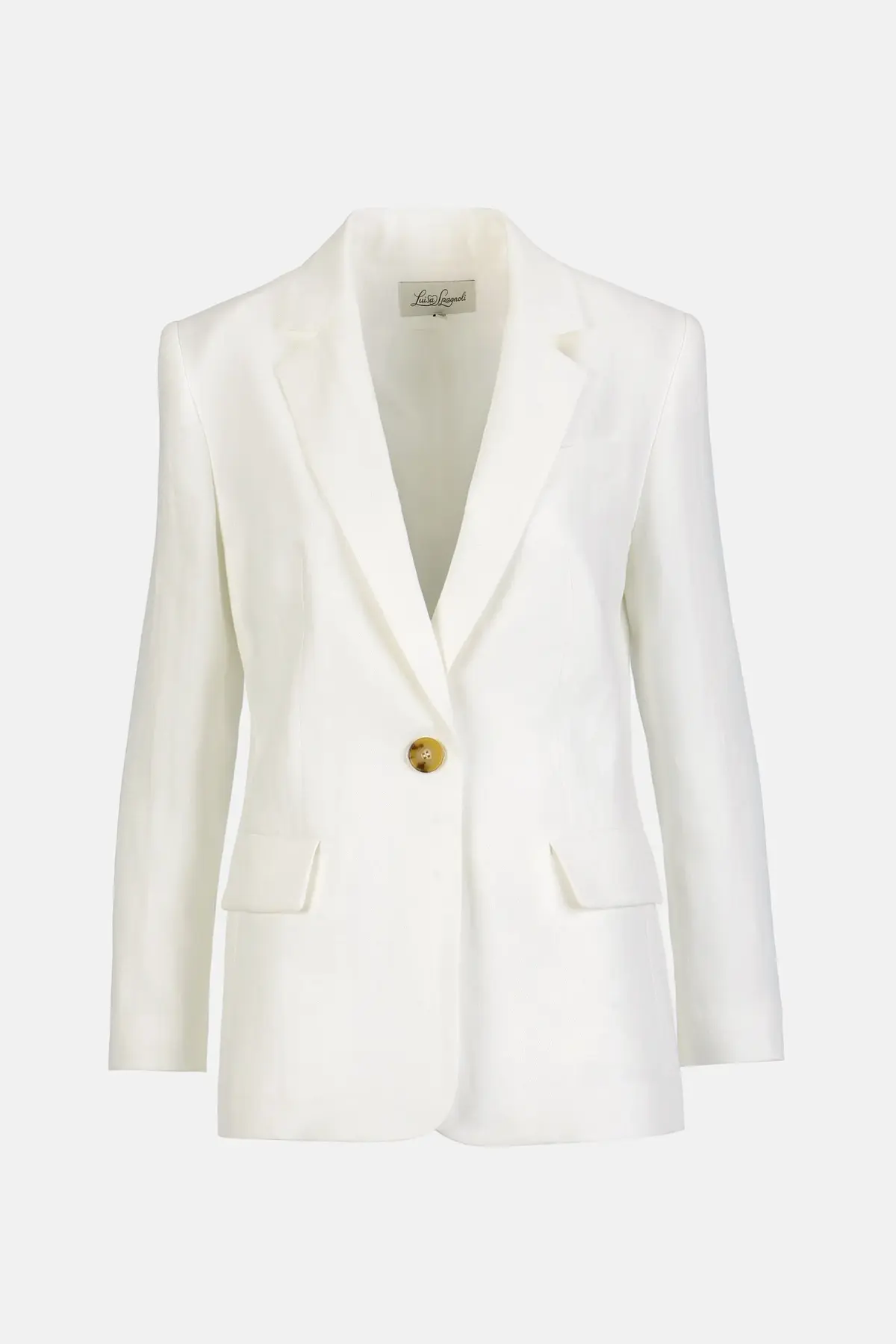Luisa Spagnoli, Vetrate - Classic linen blazer